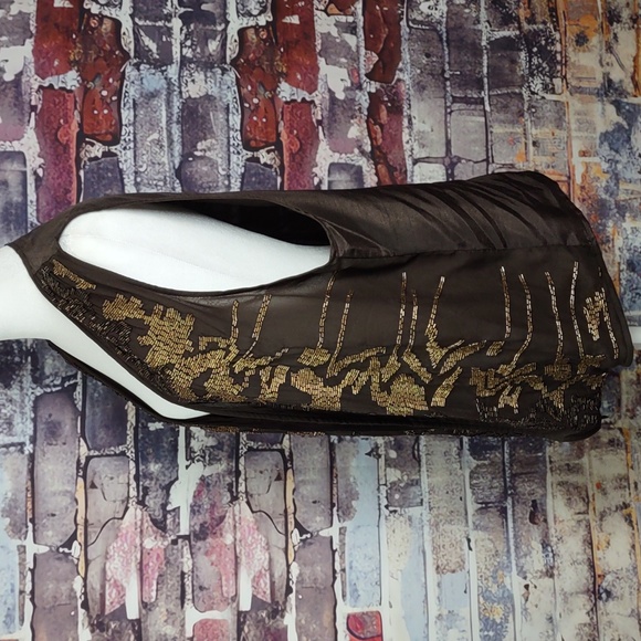 Chico's Embellished Long Vest - Picture 4 of 6